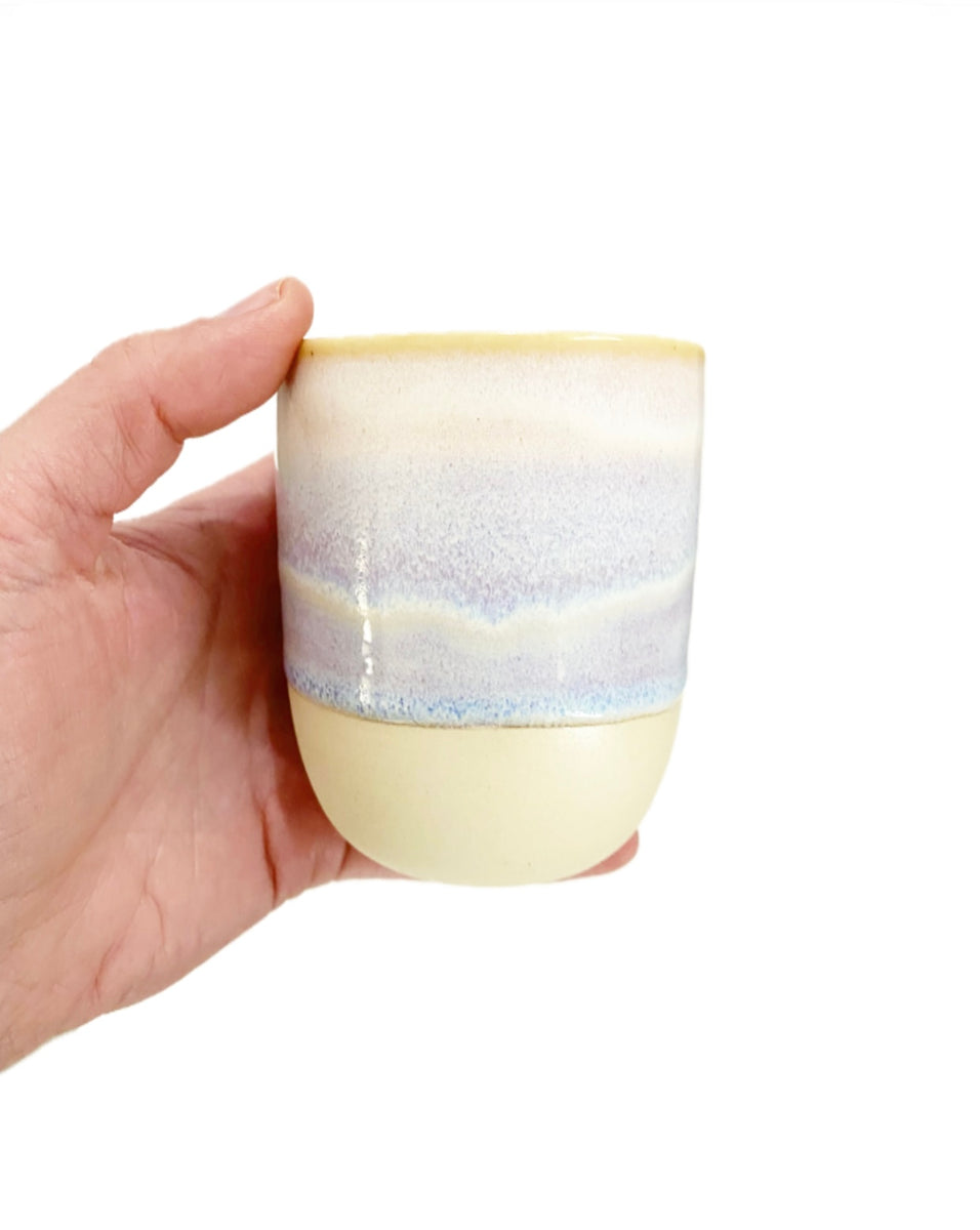 Tan Speckled Dimpled Tumbler - Amber – KORAI GOODS