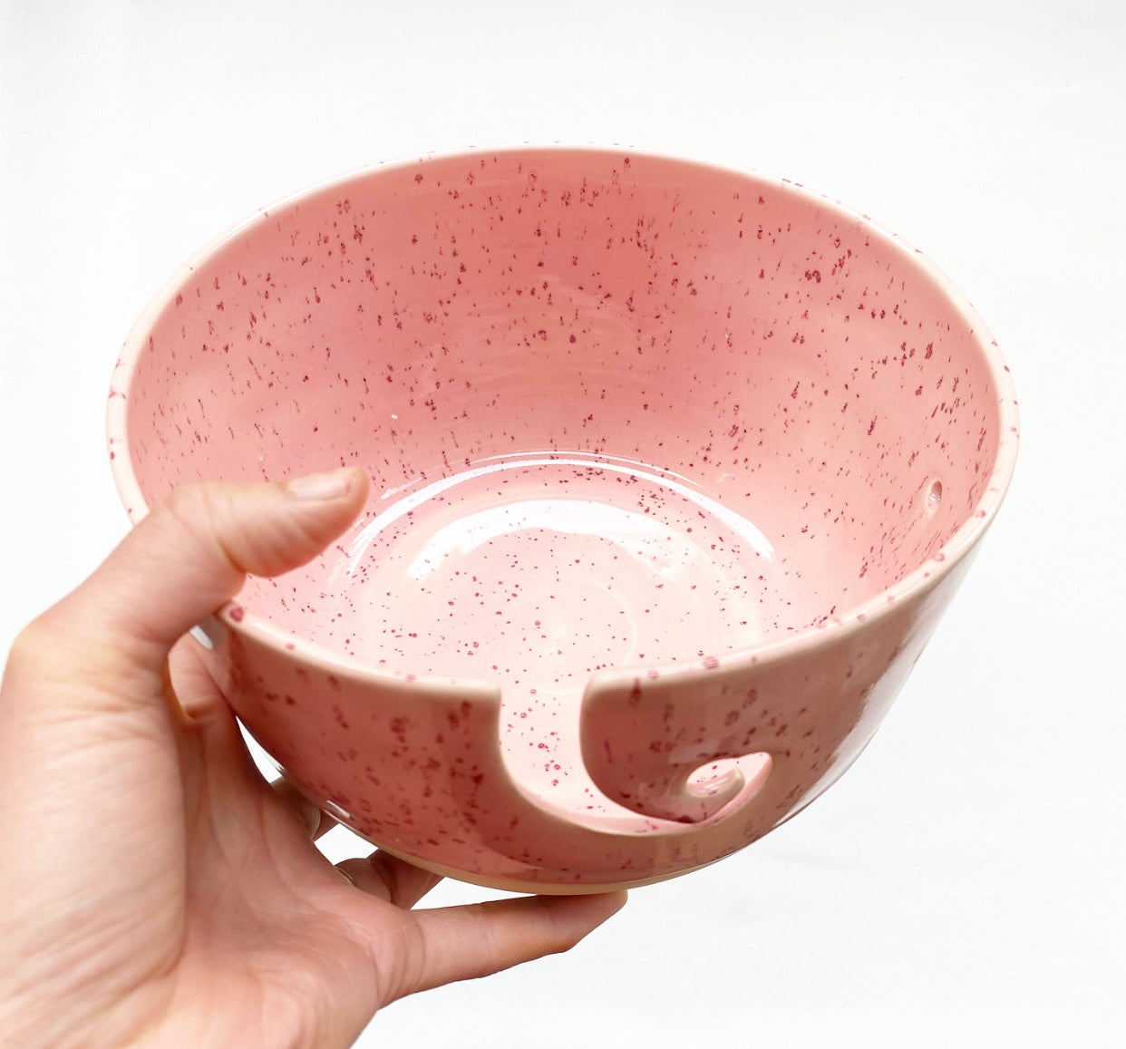 Korai Goods x PSD Jumbo Yarn Bowl Collab - Speckled Pink!